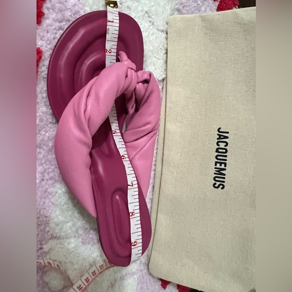 JACQUEMUS Pink 'Les Sandales Heeled - Picture 13 of 16